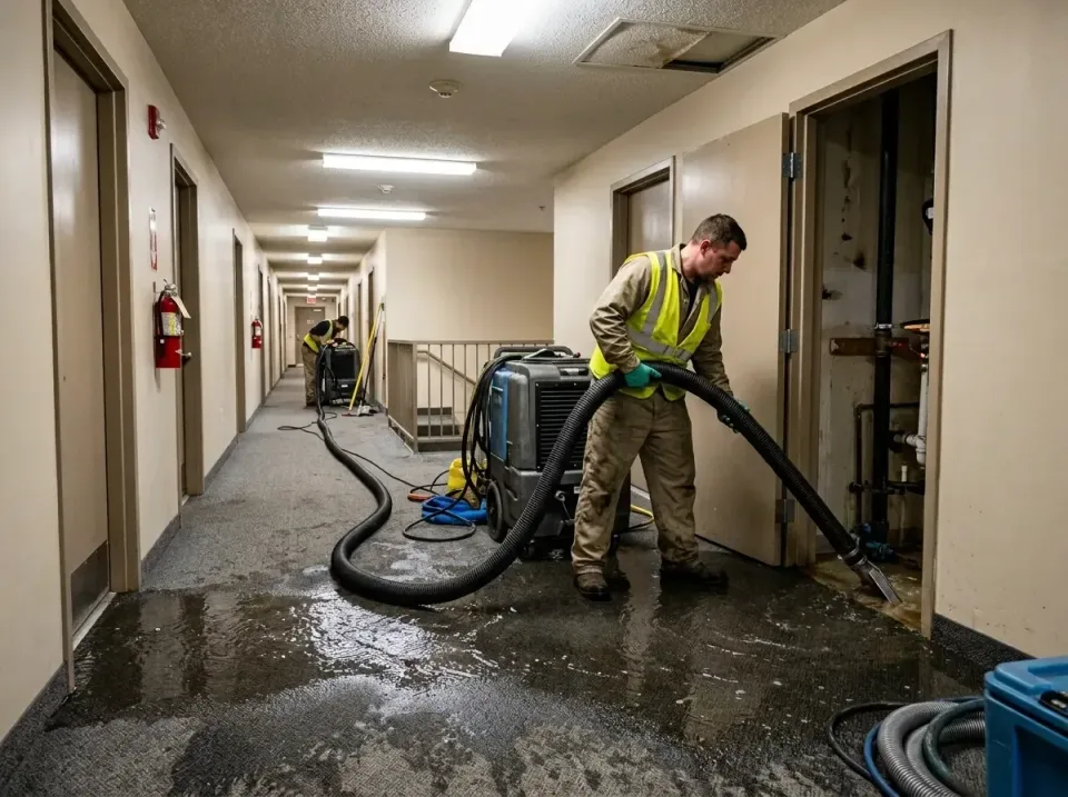 multi-unit-apartment-hallway-f-005 — frequently asked questions, Emergency Burst Pipe Water Extraction & Removal in Cambria,…